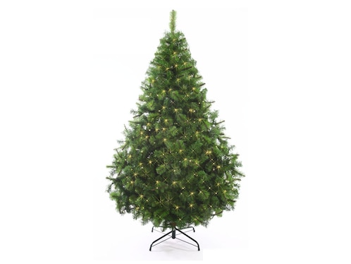 Imagen de producto Pino California Naviplastic con 512 luces LED calidad número 7 de 220 cm verde