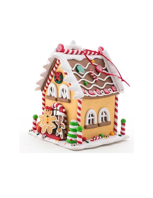 Adorno Navideño Casa de jengibre Running