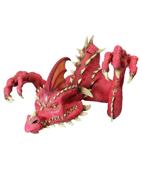 Máscara Ghoulish REV Productions Ember the Red Dragón
