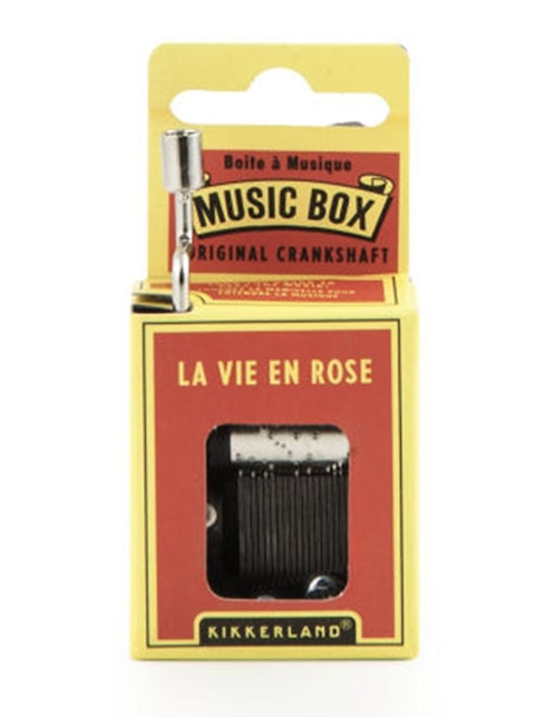 Caja musical Kikkerland La Vie en Rose