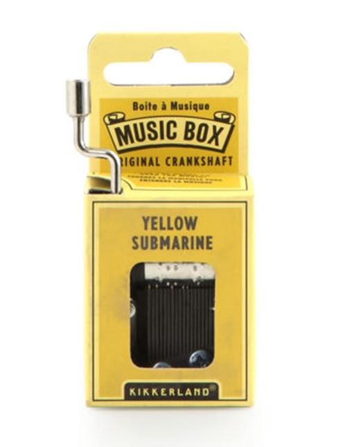 Caja musical Kikkerland Yellow Submarine