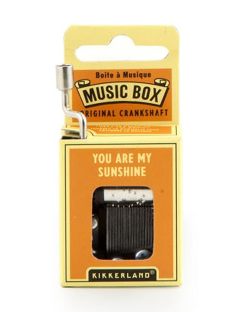 Caja musical Kikkerland You Are My Sunshine