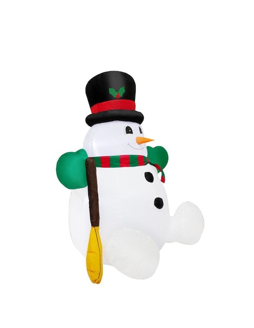 Inflable decorativo forma de Muñeco de nieve Imar