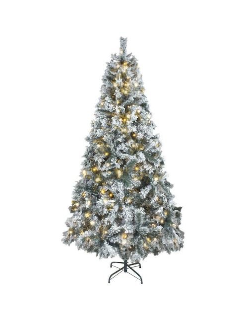 Árbol de navidad con 132 luces