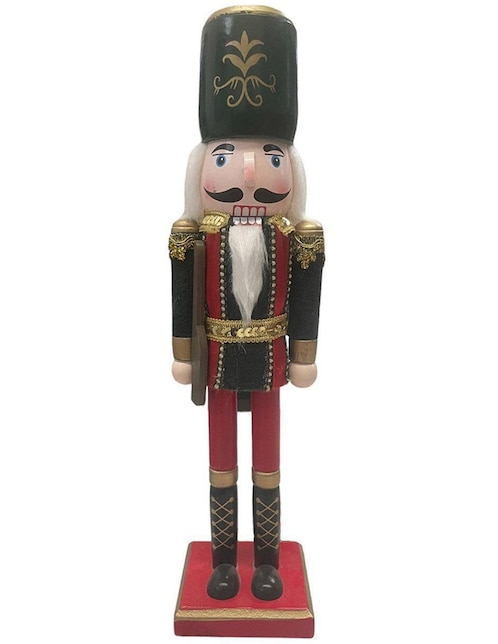 Figura decorativa de cascanueces Running Decora de madera