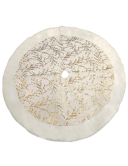Pie de árbol Artego estampado navideño