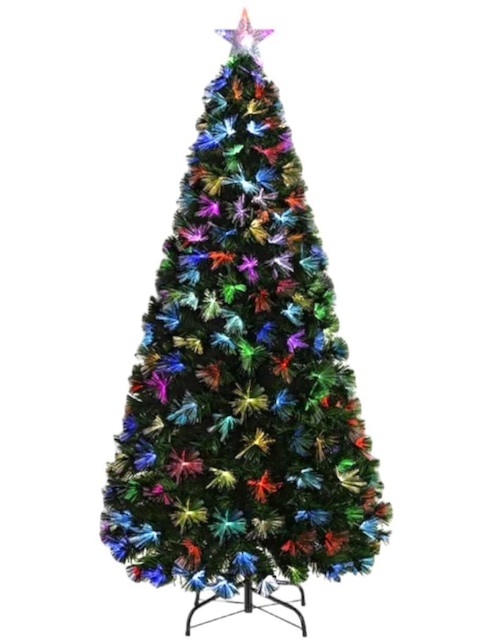 Árbol de navidad Light And Space Ultrabrillante de plástico con 240 luces