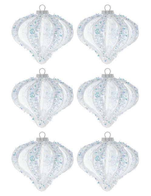 Set esfera Esquimal Cristal con 6 piezas