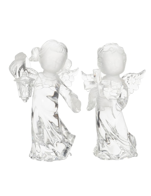 Set figura decorativa navideña de Ángel Christmas Spirit