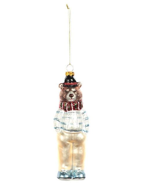 Ornamento navideño oso Christmas Spirit