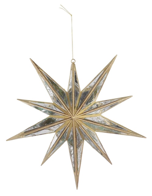 Ornamento navideño estrella Christmas Spirit