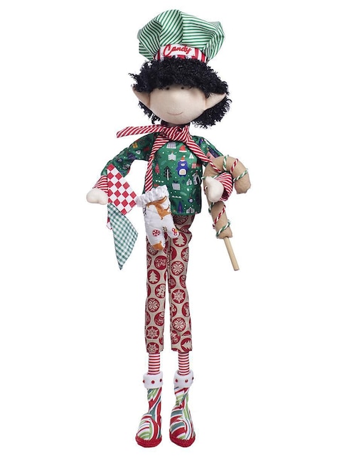Ornamento navidad duende Queca Designs Bakery