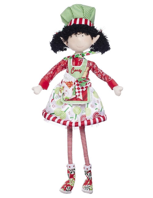 Ornamento navidad duende Queca Designs Bakery