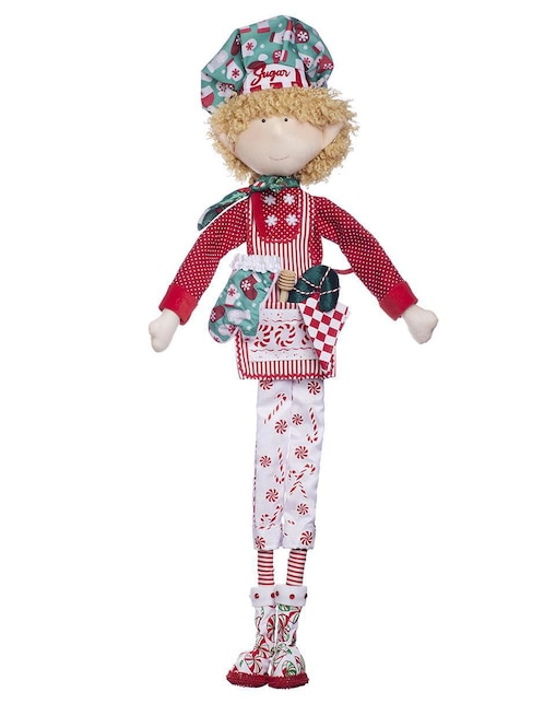 Ornamento navidad duende Queca Designs Bakery