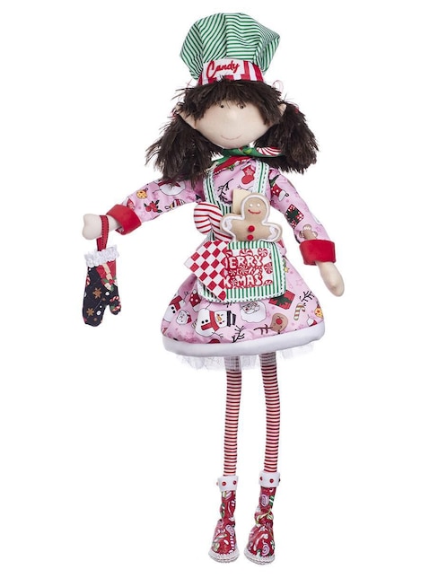 Ornamento navidad duende Queca Designs Bakery