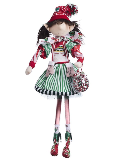 Ornamento navidad duende Queca Designs Funny
