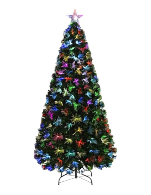 Árbol de navidad Light And Space Ultrabrillante de plástico con 200 luces