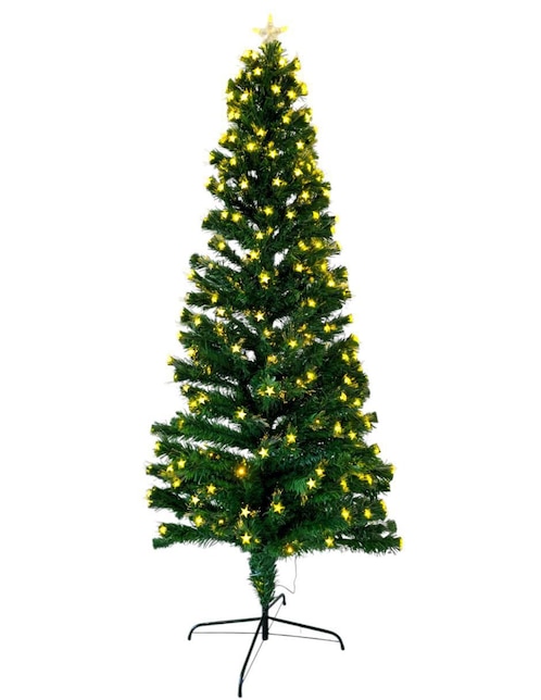 Árbol de navidad Light And Space Ultrabrillante de plástico con 200 luces