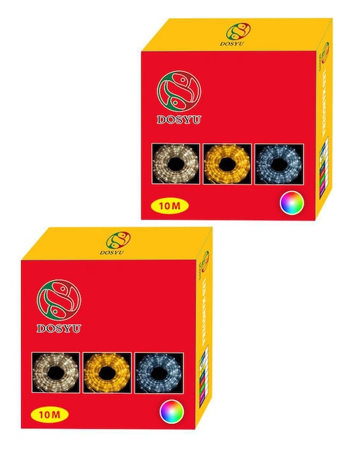 Set luces led Dosyu Technology DY-ICE200L-MT-3C con 400 focos