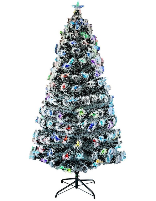 Árbol de navidad Light And Space Ultrabrillante de plástico con 200 luces
