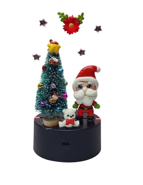 Figura decorativa de santa claus Navidad Limerence By Claudia Herrera Árbol de navidad