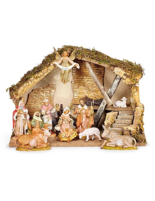 Nacimiento navideño Fontanini de poliresina