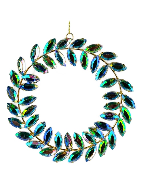 Ornamento navideño corona