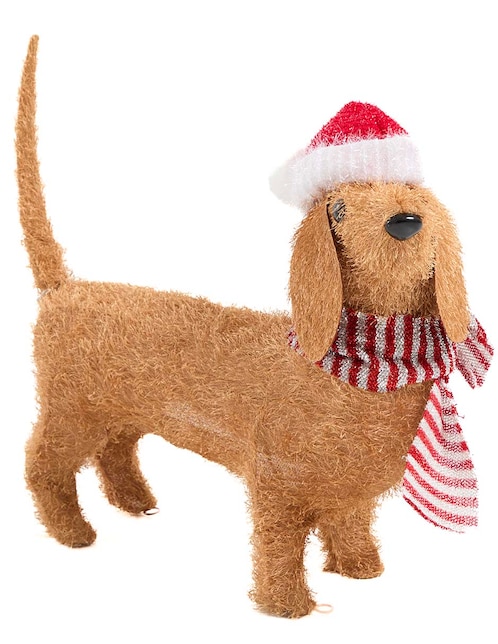 Figura decorativa de perro