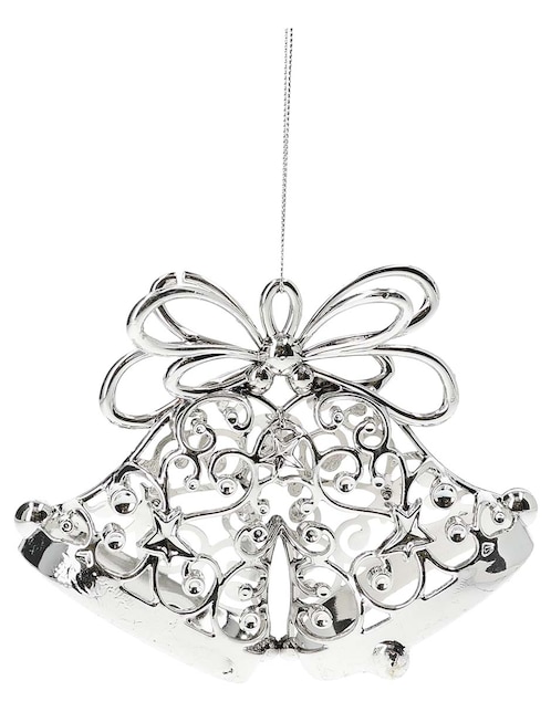 Ornamento navidad campanas Metallic