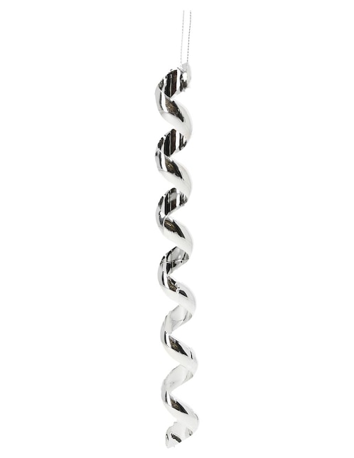 Ornamento navidad espiral Metallic