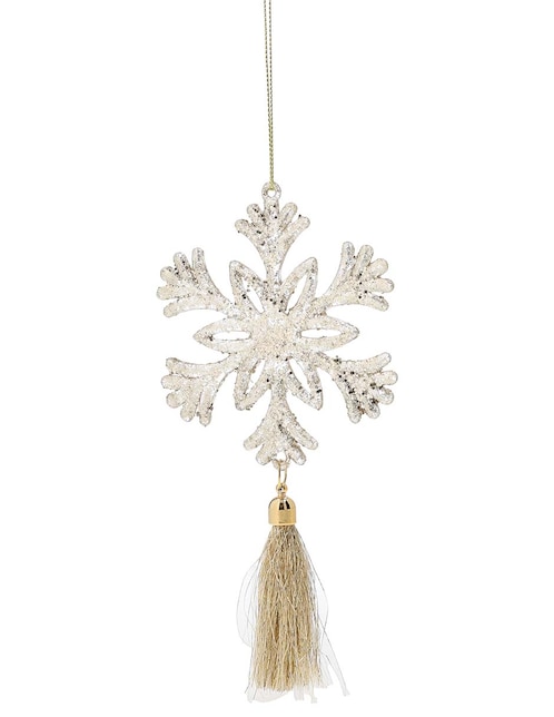 Ornamento navidad copo de nieve Esplendor