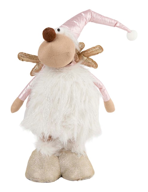 Figura de tela de reno Navidad