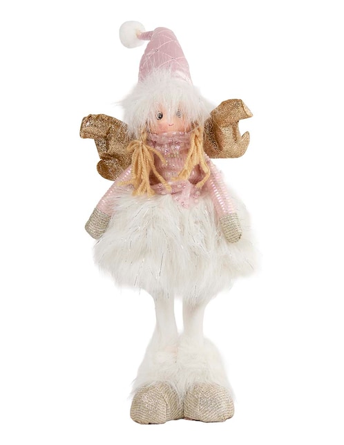 Figura decorativa de ángel Navidad Christmas Spirit
