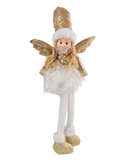 Figura decorativa de ángel Metallic
