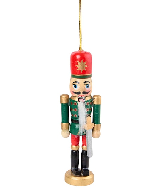 Ornamento navideño cascanueces Chrismast Spirit