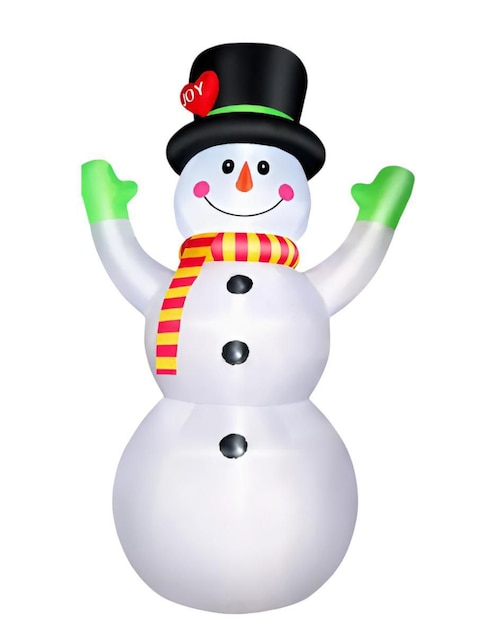 Figura decorativa de muñeco nieve Xtellar