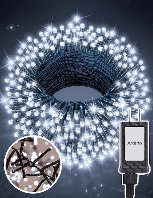 Serie led Navidad cluster con 300 focos