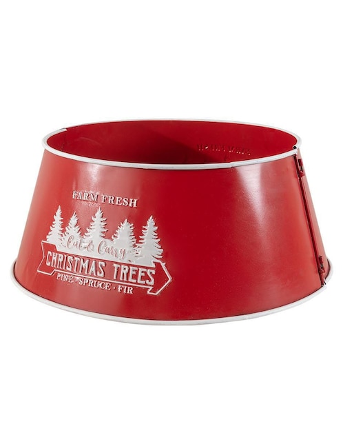 Pie de árbol Farm Fresh estampado árboles