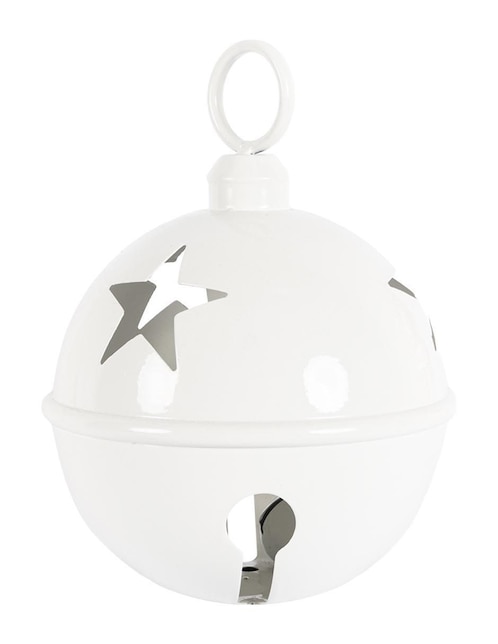 Figura decorativa de cascabel Navidad Cantia de metal