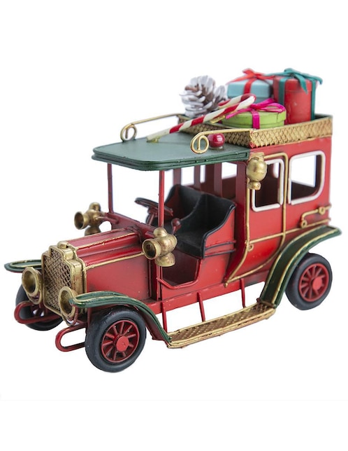 Figura decorativa de carrito Running Decora de metal