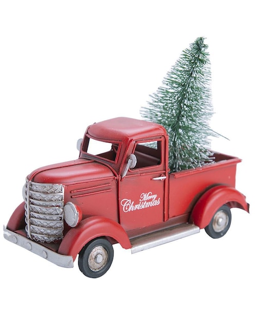 Figura decorativa de camioneta Running Decora de metal