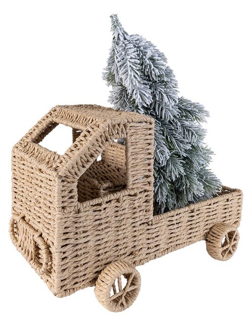 Figura decorativa de camión Navidad Cantia