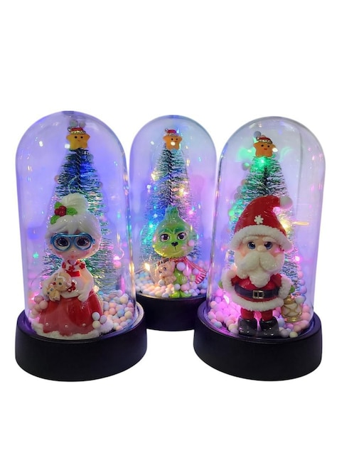 Set de figura decorativa de diferentes diseños Navidad Limerence By Claudia Herrera SANTA CLAUS