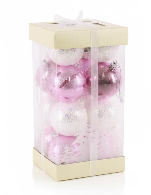 Set de esfera navideña con 16 piezas