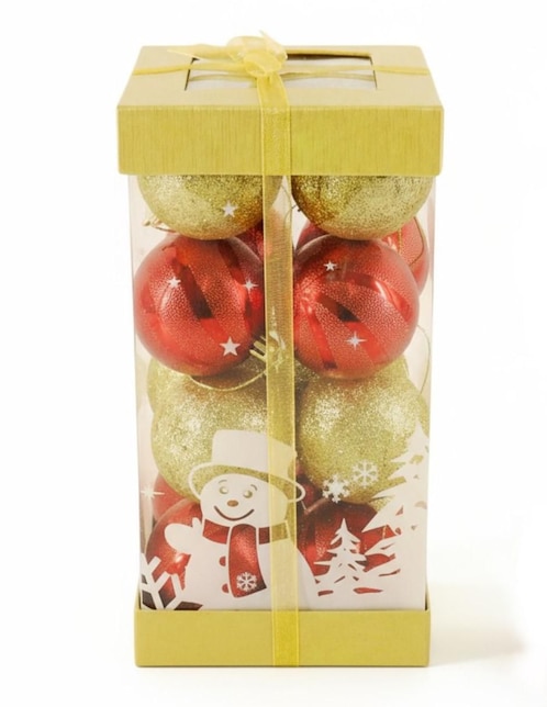 Set de esfera navideña cm-top esferas navideñas 16 piezas "con" 16 "piezas"
