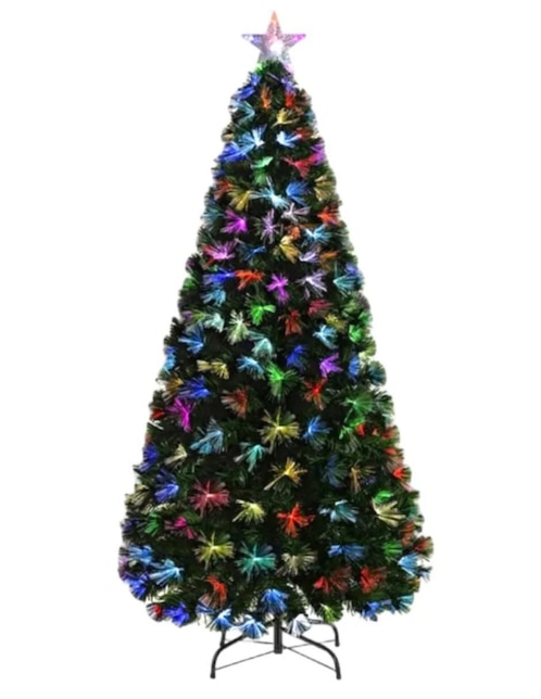Árbol decorativo Light And Space de plástico con 150 luces