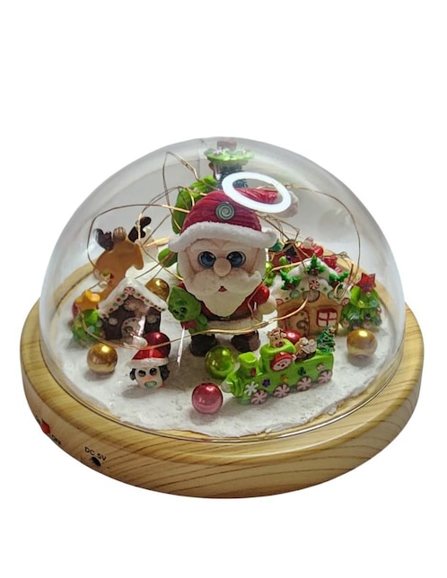 Figura decorativa de santa claus Navidad Limerence By Claudia Herrera GRINCH