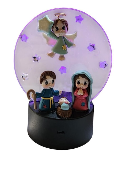 Figura decorativa circular Navidad Limerence By Claudia Herrera