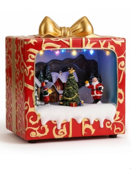 Figura decorativa de regalo Navidad Cm-Top de resina