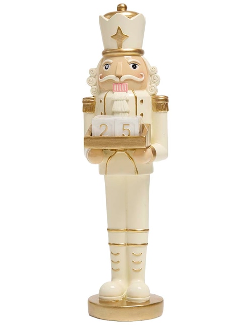 Figura decorativa navideña de cascanueces